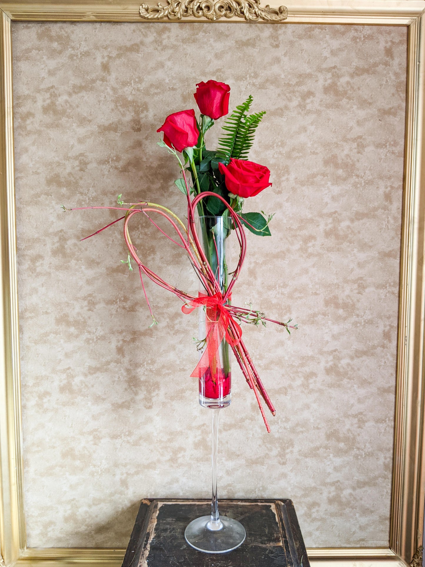 Romantic Rose Flute